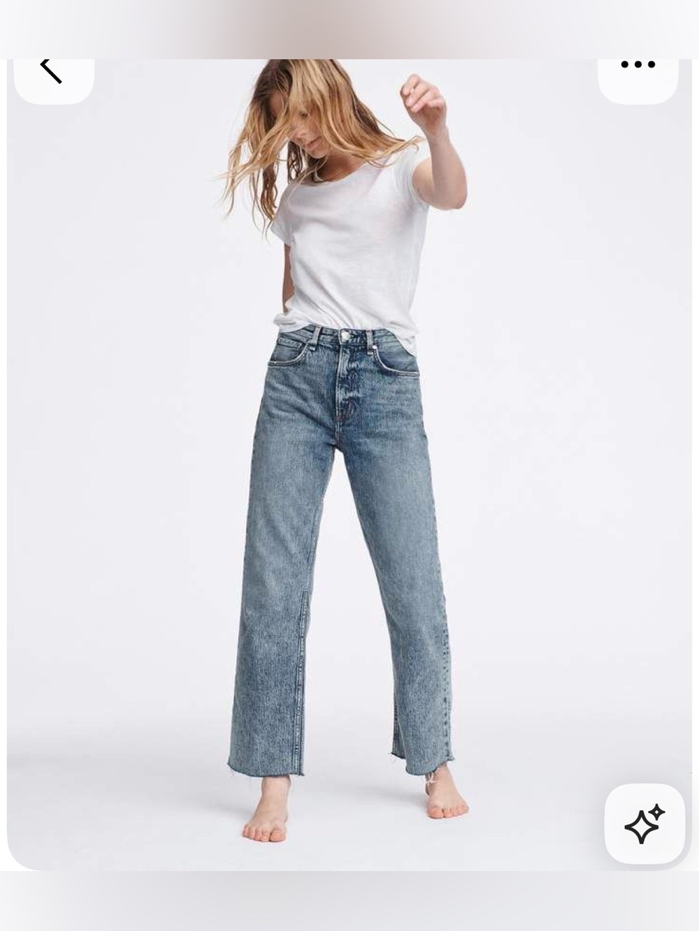 rag & bone Ruth Super High-Rise Straight Jeans Sz 8/29